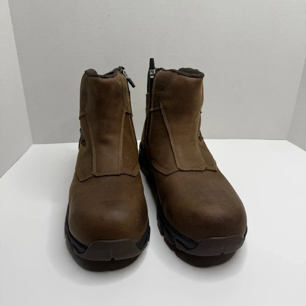Carolina CA5550 Men’s 12 D Waterproof Side Zip Comp Toe Work Boots NEW